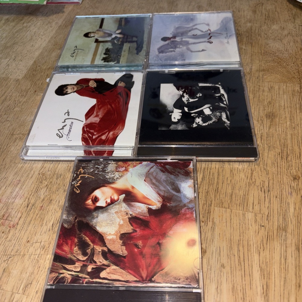 Enya 5 CD Lot Amarantine Watermark The Celts A Day Without Rain New Age Music